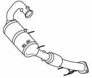 VEGAZ Rußpartikelfilter DPF Euro 6 Abgasanlage Diesel FK-375 für FORD S-Max (CJ)