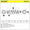 RIDEX 188C0284 Fahrwerksfeder Vorne für CITROËN C3 I Schrägheck (FC, FN) 5002CK Bild RIDEX 188C0284 Fahrwerksfeder Vorne für CITROËN C3 I Schrägheck (FC, FN) 5002CK