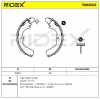 RIDEX Bremsbacken Satz für Trommelbremse Hinten für MITSUBISHI GRANDIS (NAW) Bild RIDEX Bremsbacken Satz für Trommelbremse Hinten für MITSUBISHI GRANDIS (NAW)