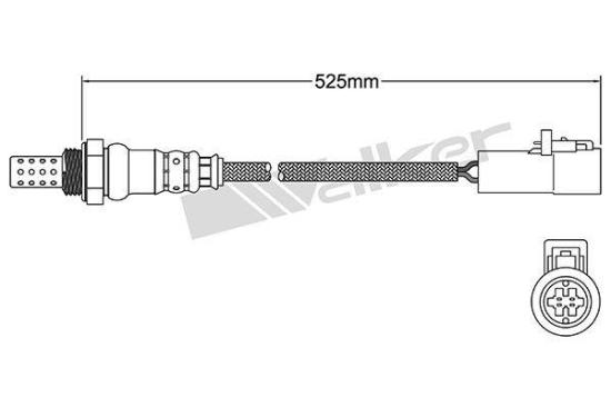 VEGAZ ULS-410 Lambdasonde Oxygen O2 Sensor Planarsonde Beheizt für FORD 1322706 Bild VEGAZ ULS-410 Lambdasonde Oxygen O2 Sensor Planarsonde Beheizt für FORD 1322706