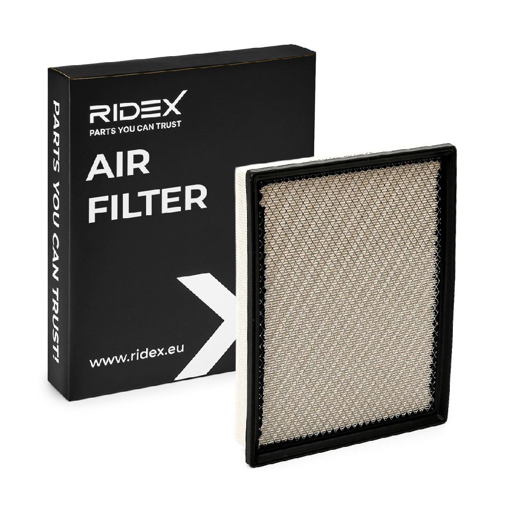 RIDEX 8A0029 Motor Luftfilter RechtEckig Filtereinsatz Umluftfilter für OPEL