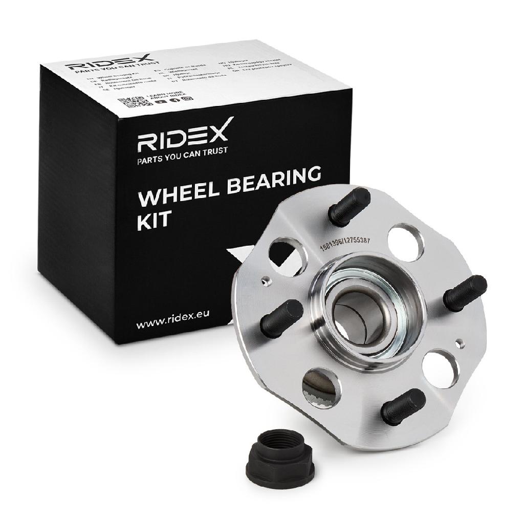 RIDEX 654W0791 Radlagersatz pro 1 Rad Hinten beidseitig für HONDA 42200S30C01