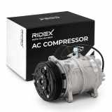 RIDEX A/C Kompressor für Klimaanlage Klimakompressor Kältemittel: R134a PAG 46