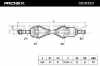 RIDEX Antriebswelle Achswelle Vorderachse/Vorne links f&uuml;r OPEL 93190105