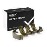 RIDEX Bremsbacken Satz für Trommelbremse Hinten für IVECO 70B0338