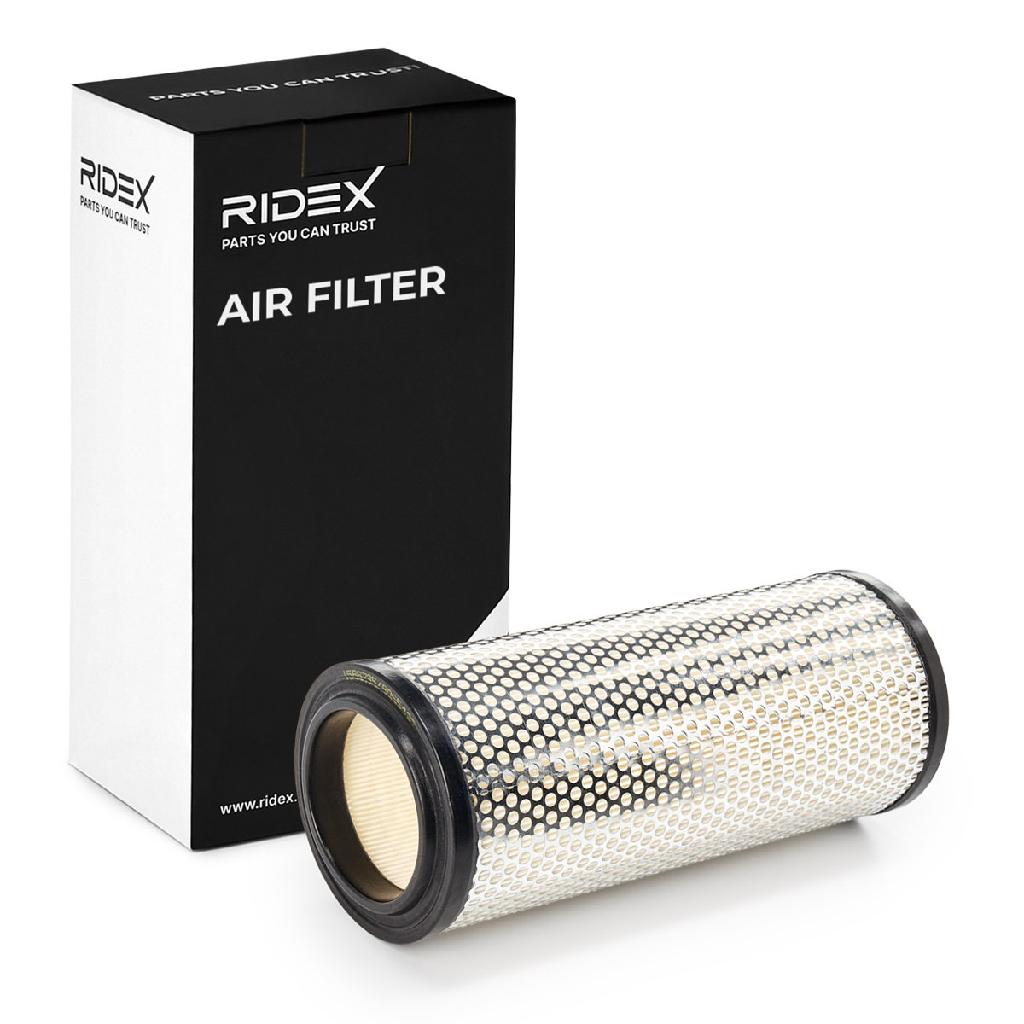 RIDEX 8A0323 Motor Luftfilter Filtereinsatz mit Schutzgitter für RENAULT
