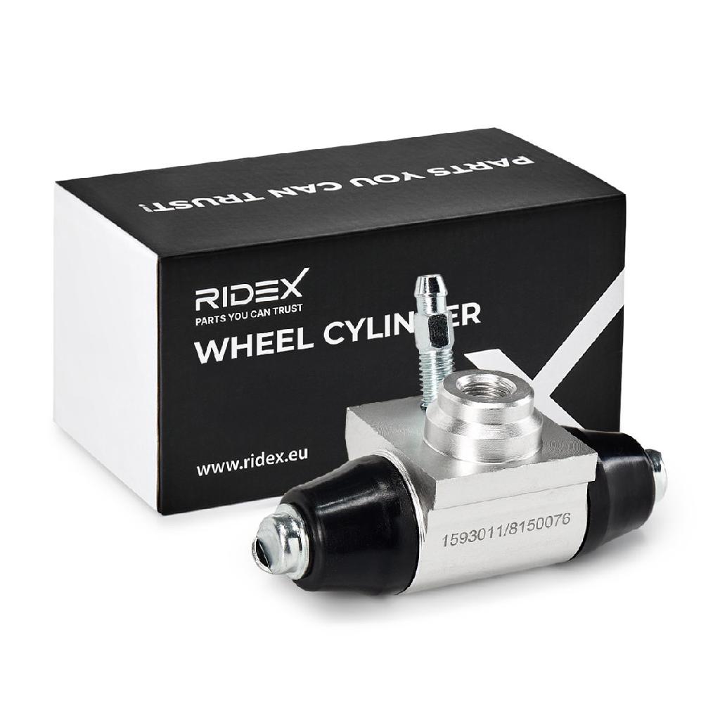 RIDEX 277W0018 1x Radbremszylinder Trommelbremse Radzylinder Hinten für VW POLO