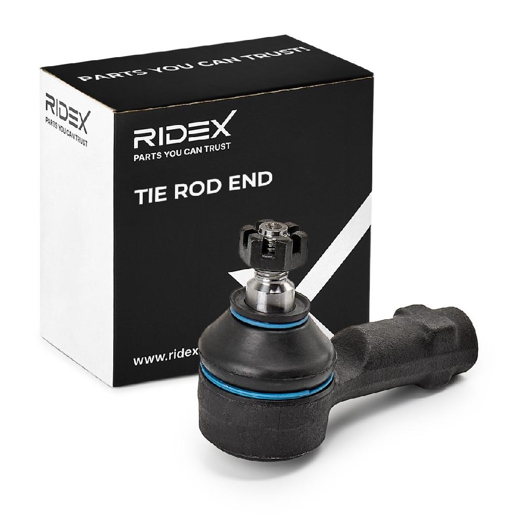 RIDEX Spurstangenkopf außen beidseitig Vorderachse Traggelenk M10X1.25 914T0067