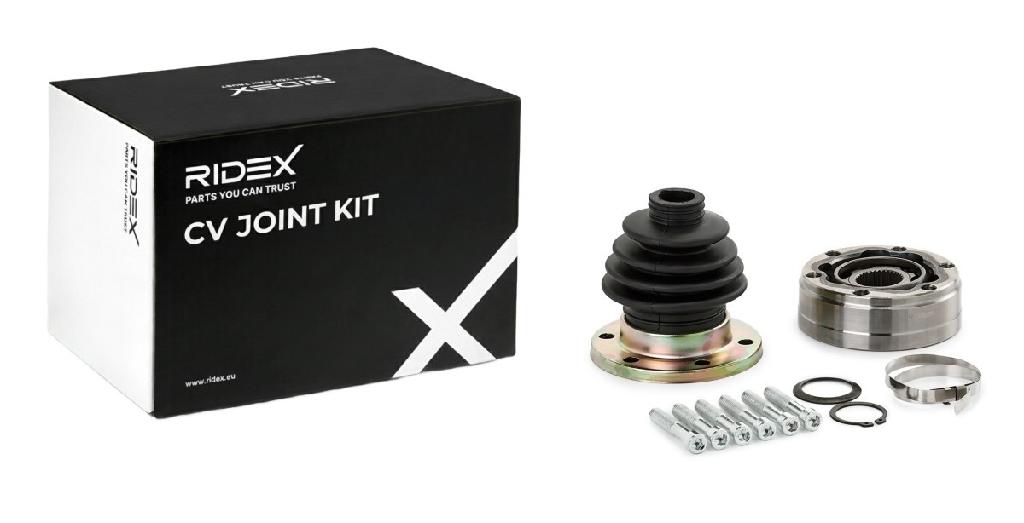 RIDEX 5J0017 Gelenksatz Antriebswelle Achswelle Vorne getriebeseitig für VW
