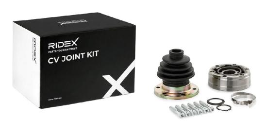 RIDEX 5J0017 Gelenksatz Antriebswelle Achswelle Vorne getriebeseitig für VW Bild RIDEX 5J0017 Gelenksatz Antriebswelle Achswelle Vorne getriebeseitig für VW