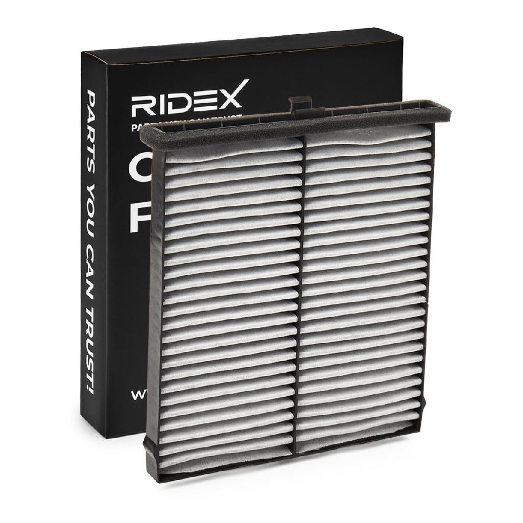 RIDEX 424I0385 Innenraumfilter Pollenfilter Aktivkohlefilter Höhe: 32 Breite: