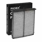 RIDEX 424I0385 Innenraumfilter Pollenfilter Aktivkohlefilter Höhe: 32 Breite: