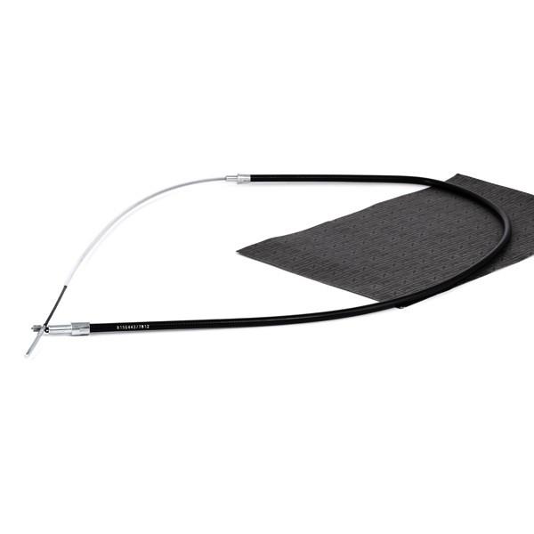 RIDEX Handbremsseil Hinten Links für BMW 5 Limousine (E39)