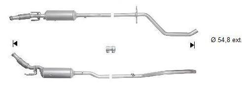 VEGAZ Rußpartikelfilter DPF Euro 5 Abgasanlage Diesel PGK-383 für CITROËN Bild VEGAZ Rußpartikelfilter DPF Euro 5 Abgasanlage Diesel PGK-383 für CITROËN