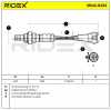 RIDEX 3922L0292 Lambdasonde Oxygen O2 Sensor Beheizt für SUZUKI 1821365J12 Bild RIDEX 3922L0292 Lambdasonde Oxygen O2 Sensor Beheizt für SUZUKI 1821365J12