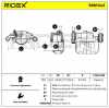 RIDEX 78B1042 Bremssattel Bremszange Vorne links für HONDA CRX II (ED, EE) für Bild RIDEX 78B1042 Bremssattel Bremszange Vorne links für HONDA CRX II (ED, EE) für