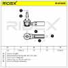 RIDEX Spurstangenkopf Vorderachse links Vorderachse rechts Traggelenk 914T0103 Bild RIDEX Spurstangenkopf Vorderachse links Vorderachse rechts Traggelenk 914T0103