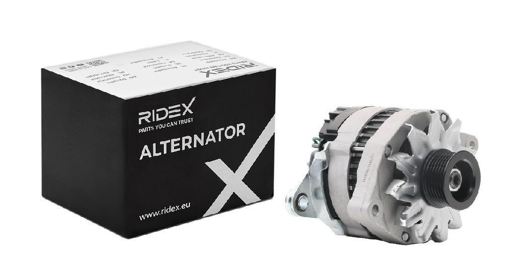 RIDEX 4G0473 Lichtmaschine 70A 12V Drehrichtung im Uhrzeigersinn mit für CITROËN