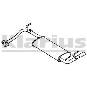 VEGAZ Endschalldämpfer Hinten für MAZDA FAMILIA V (BA) Bild VEGAZ Endschalldämpfer Hinten für MAZDA FAMILIA V (BA)