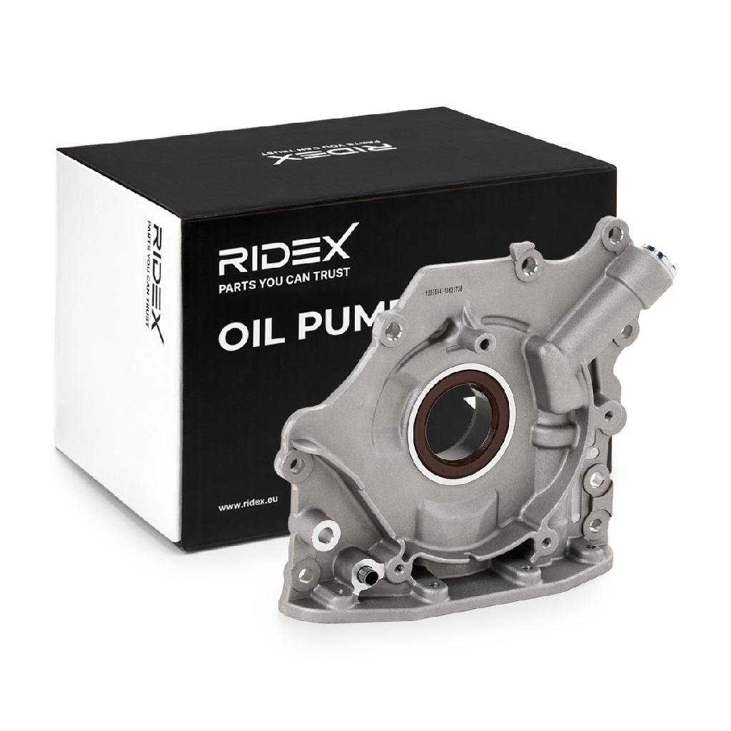 RIDEX 596O0004 Ölpumpe Motorölpumpe für FORD Fiesta Mk6 Schrägheck (JA8, JR8)