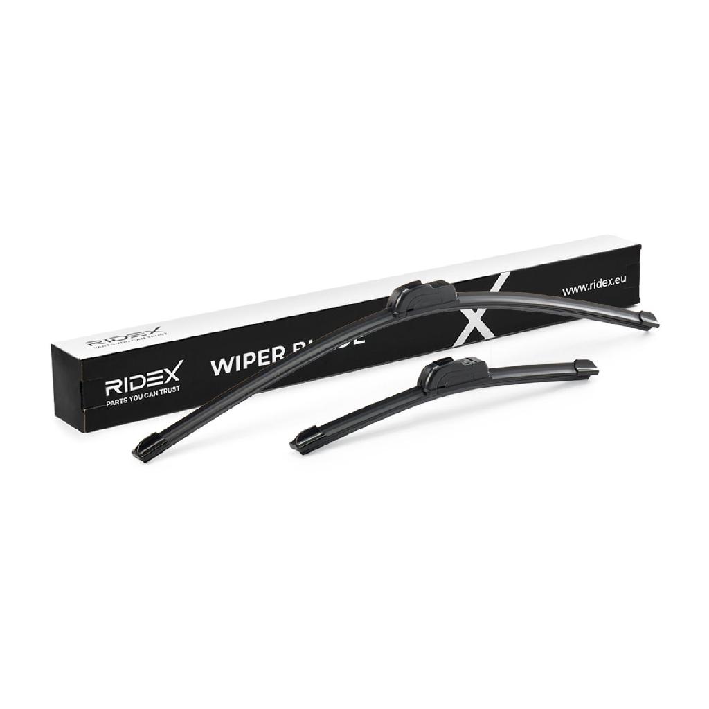 RIDEX Scheibenwischer Satz Wischerblätter Satz mit Spoiler Vorne Länge 1: 600mm