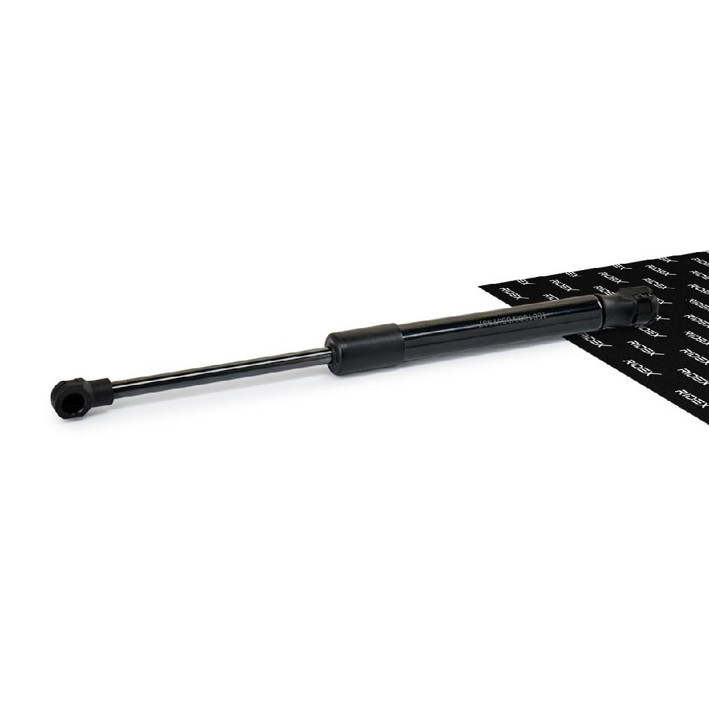 RIDEX 219G0174 Heckklappendämpfer hinten Länge:285mm 600N Hub: 107mm für SEAT