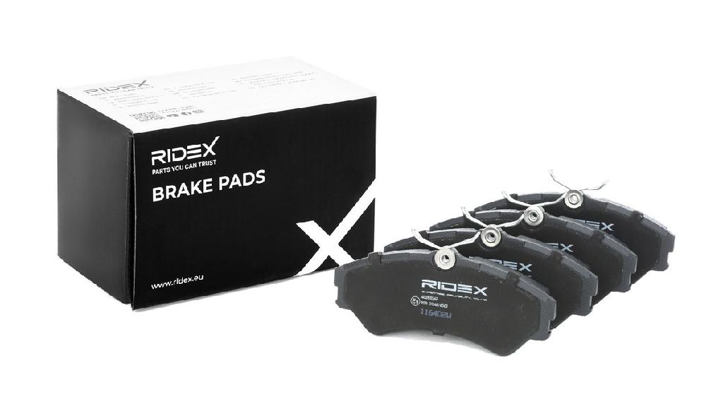 RIDEX Bremsbelagsatz Bremsbeläge Vorne für VW Transporter T1V Bus