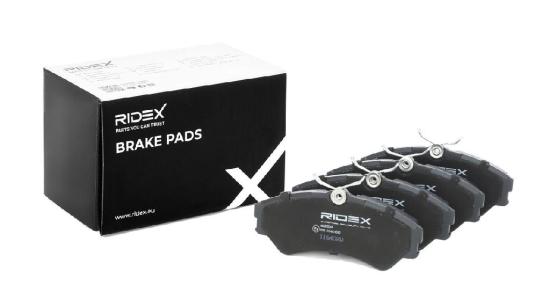 RIDEX Bremsbelagsatz Bremsbeläge Vorne für VW Transporter T1V Bus Bild RIDEX Bremsbelagsatz Bremsbeläge Vorne für VW Transporter T1V Bus