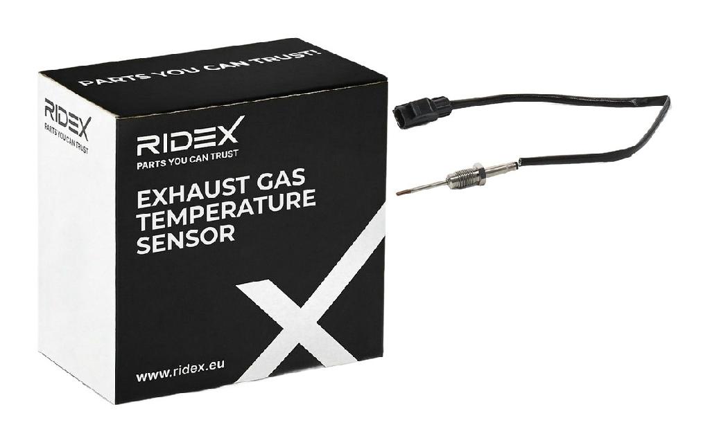 RIDEX 3938E0629 Abgastemperatursensor 2-Polig vor Katalysator für FORD 1381181