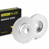 RIDEX PLUS 82B0804P 1x Bremsscheibe Vorne rechts Ø348mm zweiteilige Bremsscheibe