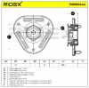 RIDEX 1180S0444 Federbeinstützlager Vorne für TOYOTA AURIS 4860902161 4860947050 Bild RIDEX 1180S0444 Federbeinstützlager Vorne für TOYOTA AURIS 4860902161 4860947050