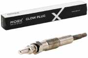 RIDEX Diesel Glühkerze 11V Schlüsselweite: 12mm Gewindemaß:M10x1.25 für OPEL