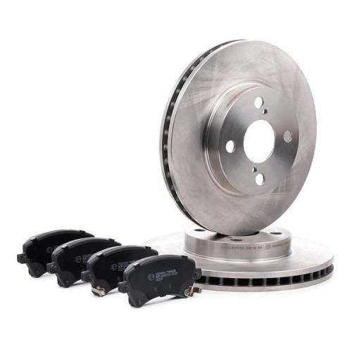 RIDEX Bremsenset Vorne Belüftet Ø256mm - Bremsscheiben und Beläge für TOYOTA Bild RIDEX Bremsenset Vorne Belüftet Ø256mm - Bremsscheiben und Beläge für TOYOTA