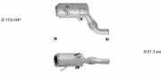 VEGAZ Rußpartikelfilter DPF Euro 4 Abgasanlage Diesel 590 BK-818AS für BMW X3