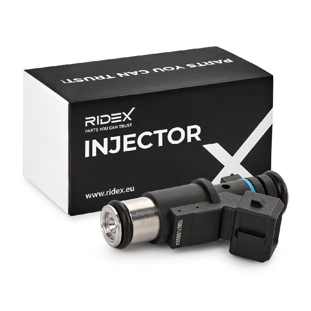 RIDEX Einspritzventil passend für PEUGEOT 206 Schrägheck (2A/C)