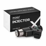 RIDEX Einspritzventil passend für PEUGEOT 206 Schrägheck (2A/C)