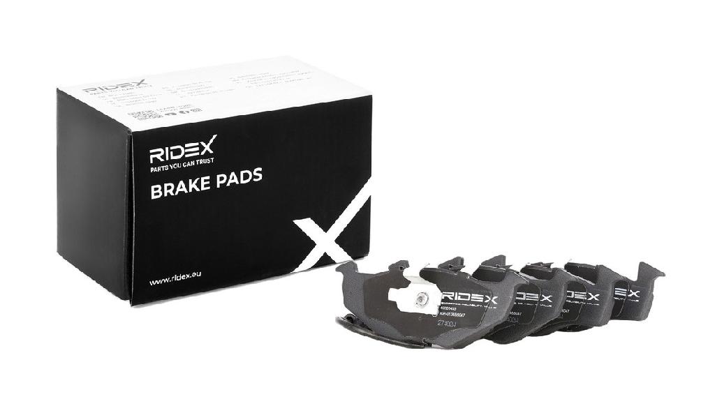 RIDEX Bremsbelagsatz Bremsbeläge Vorne für VW POLO (9N) Lupo (6X1, 6E1)