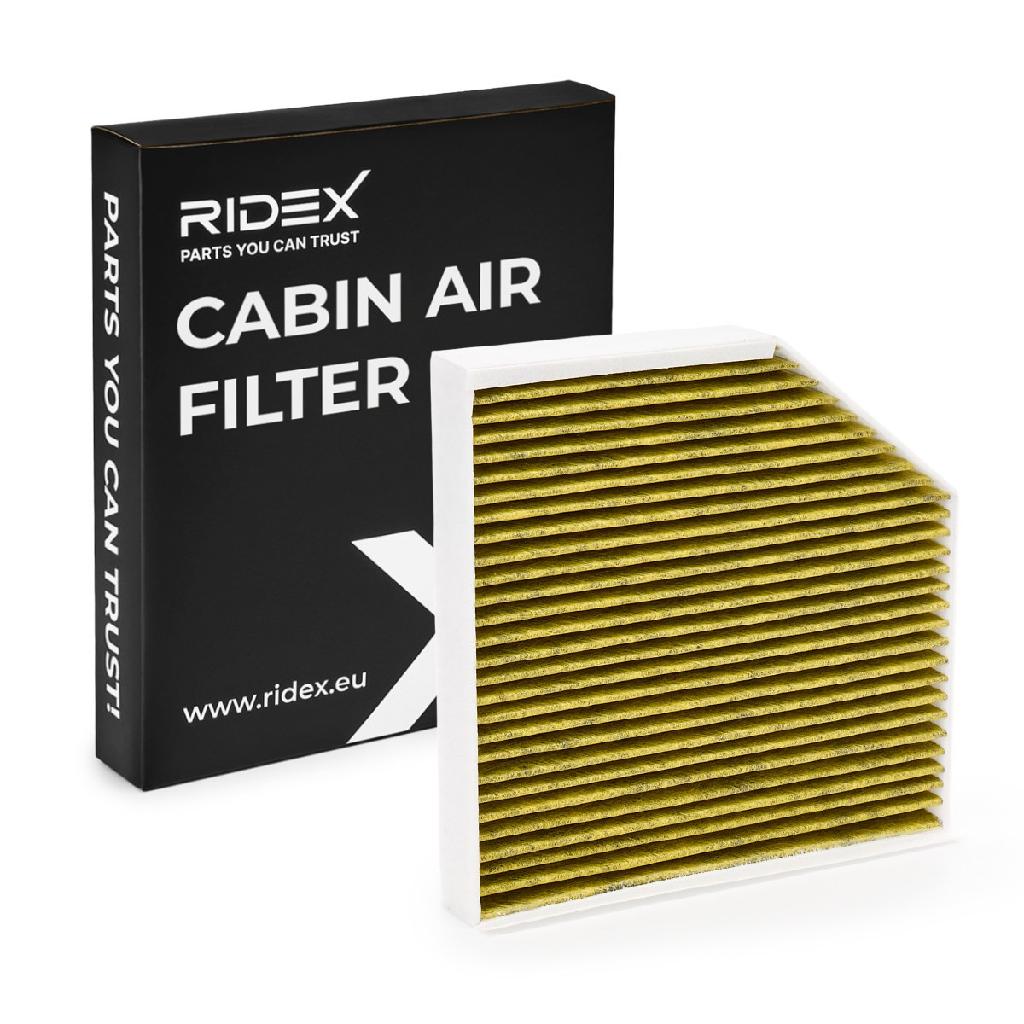RIDEX 424I0509 Innenraumfilter Pollenfilter Höhe: 35 Breite: 255 Länge: 250
