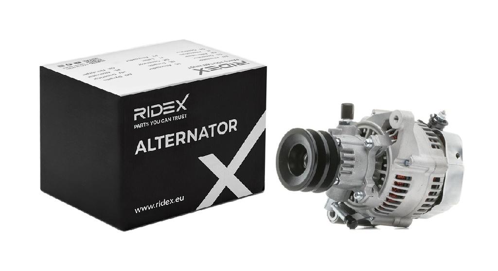 RIDEX 4G1326 Lichtmaschine 55A 12V mit Riemenscheibe für TOYOTA LAND CRUISER