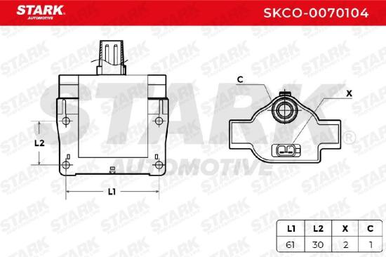 STARK SKCO-0070104 Zündspule für SUZUKI Samurai SUV (SJ) 3340080C10 3341057B10 Bild STARK SKCO-0070104 Zündspule für SUZUKI Samurai SUV (SJ) 3340080C10 3341057B10