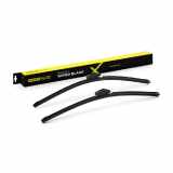 2x RIDEX PLUS 298W0087P Heckscheibenwischer Flach mit Spoiler Vorne 550 für AUDI