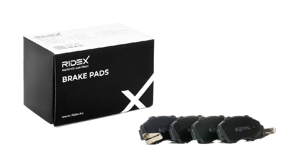 RIDEX Bremsbelagsatz Bremsbeläge Vorne für HONDA CIVIC VI Hatchback (EJ, EK)