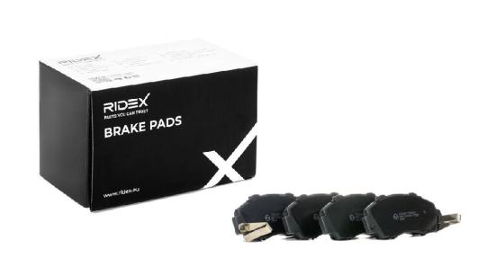 RIDEX Bremsbelagsatz Bremsbeläge Vorne für HONDA CIVIC VI Hatchback (EJ, EK) Bild RIDEX Bremsbelagsatz Bremsbeläge Vorne für HONDA CIVIC VI Hatchback (EJ, EK)