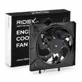 RIDEX 508R0094 Kühlerlüfter Lüfter Motorkühlung mit Kühlerlüfterrahmen (Zarge)