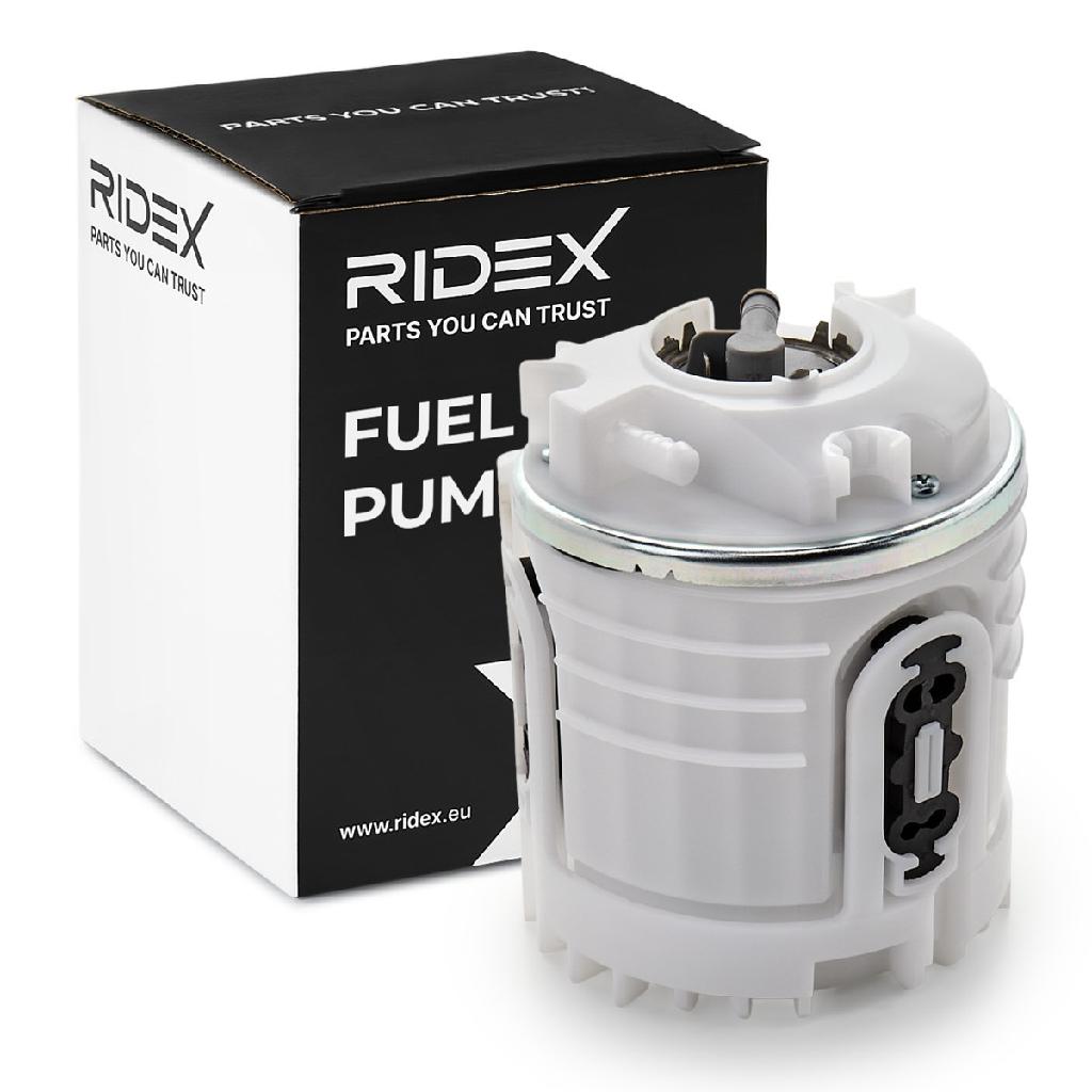 RIDEX 458F0062 Kraftstoffpumpe 3 Bar Druck für VW Transporter T1V Bus Golf 1II