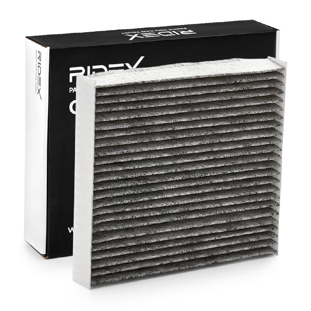 RIDEX 424I0501 Innenraumfilter Pollenfilter Aktivkohlefilter Höhe: 29 Breite: