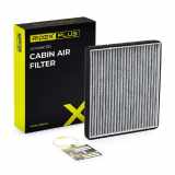 RIDEX PLUS 424I0045P Innenraumfilter Pollenfilter Aktivkohlefilter Höhe: 18