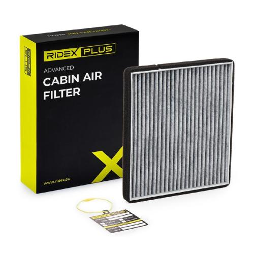 RIDEX PLUS 424I0045P Innenraumfilter Pollenfilter Aktivkohlefilter Höhe: 18 Bild RIDEX PLUS 424I0045P Innenraumfilter Pollenfilter Aktivkohlefilter Höhe: 18