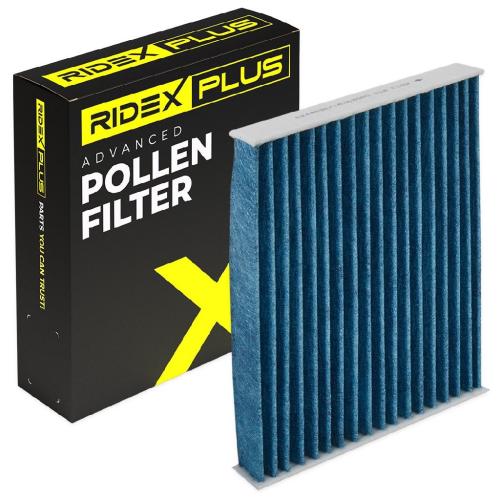 RIDEX PLUS 424I0593P Innenraumfilter Pollenfilter Aktivkohlefilter Höhe: 35 Bild RIDEX PLUS 424I0593P Innenraumfilter Pollenfilter Aktivkohlefilter Höhe: 35