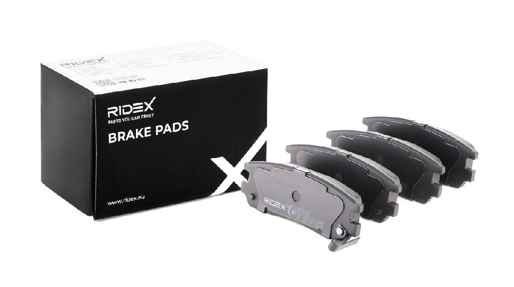 RIDEX Bremsbelagsatz Bremsbeläge Hinten für OPEL Frontera B SUV (U99)